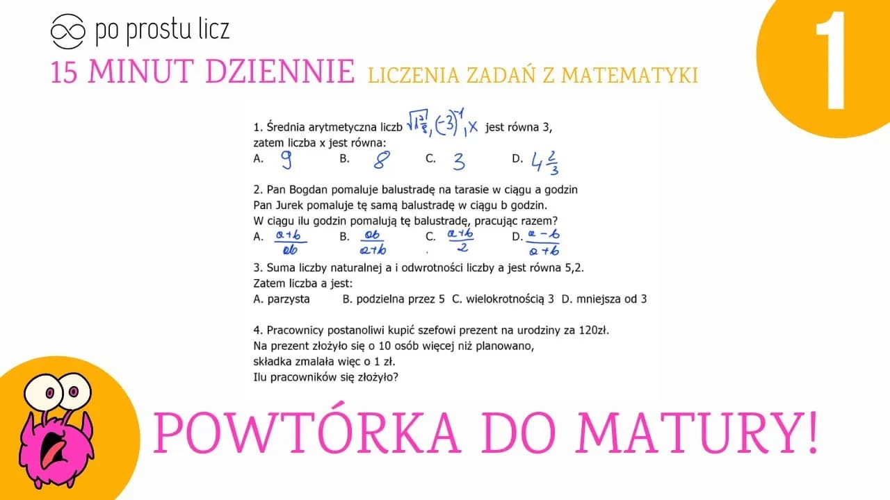 Jak prawidłowo policzyć średnią poniżej 4 oraz równą 4 - prosty sposób