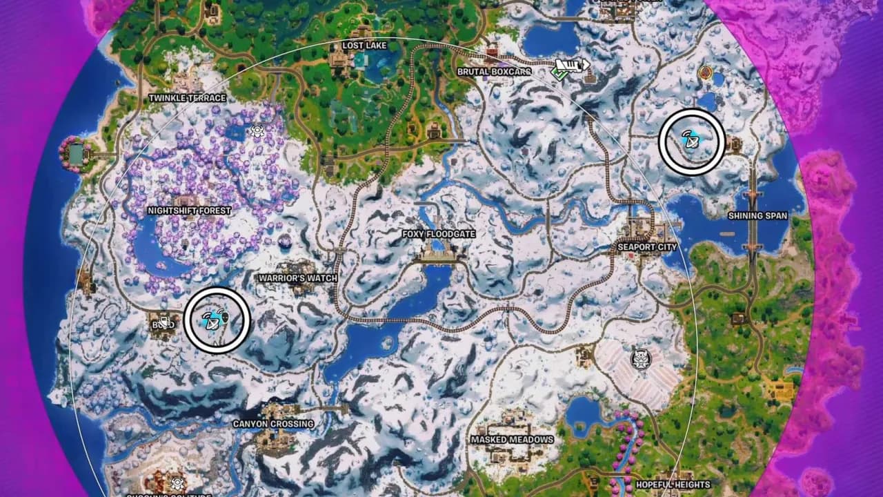 Poznaj dokładną liczbę Forecast Towers w Fortnite: mapa i lokalizacje