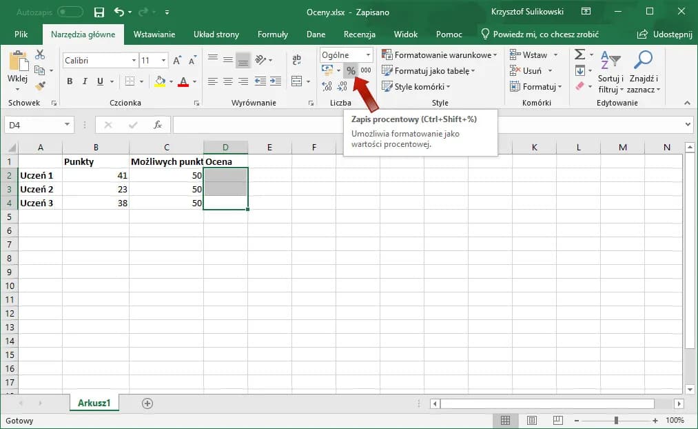 Jak wyliczyć ile to jest 80 od 1540? Prosty sposób na obliczanie procentów