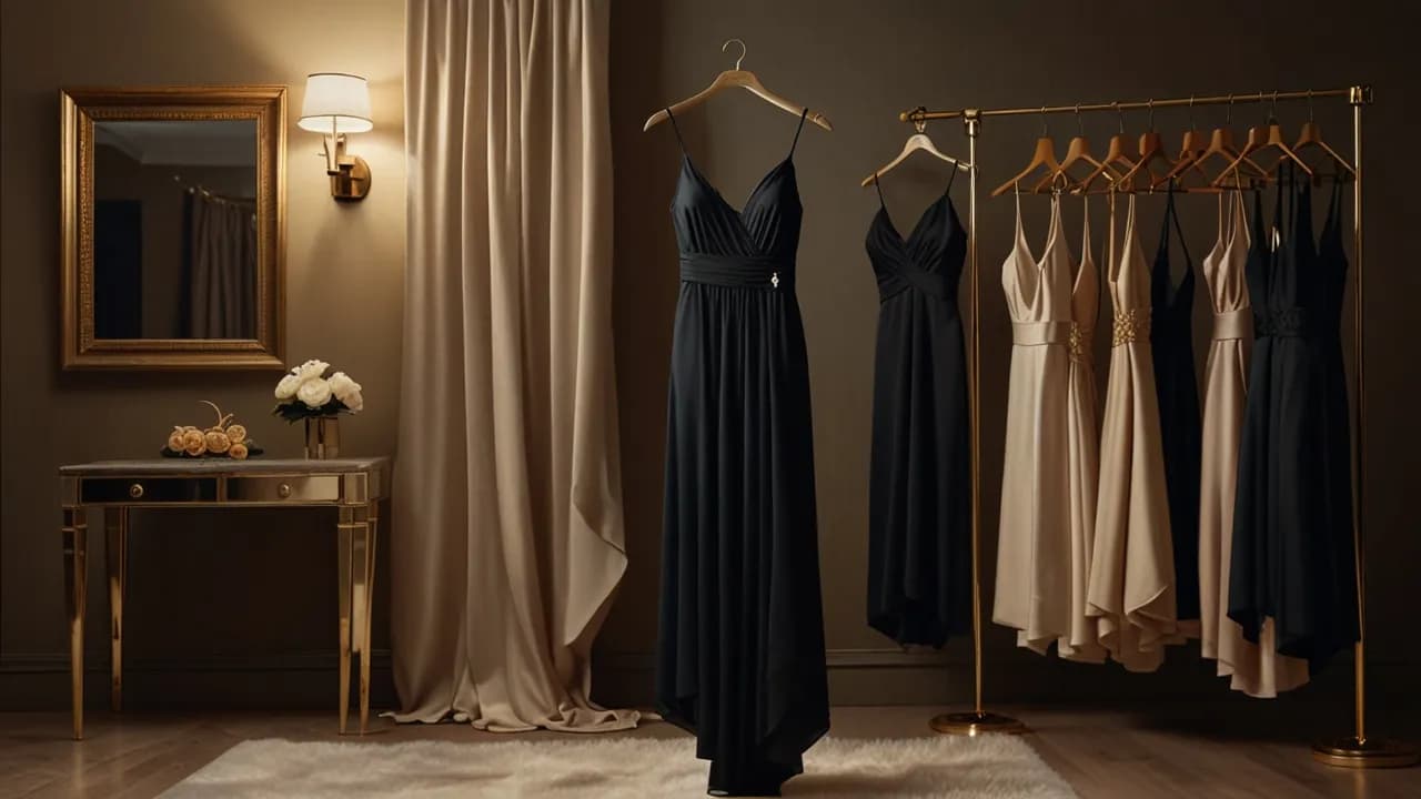 Jak nosić czarną sukienkę bieliźnianą, by wyglądać jak milion $?