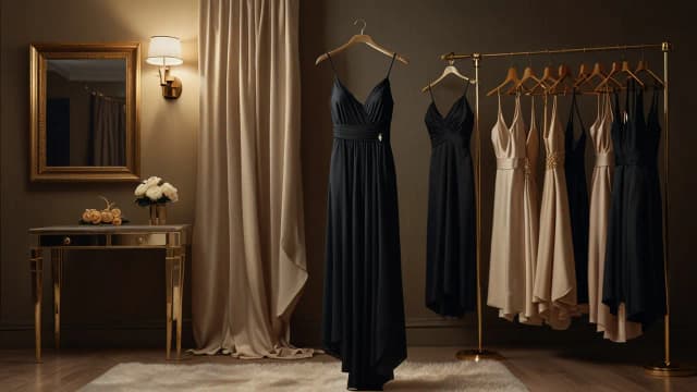 Jak nosić czarną sukienkę bieliźnianą, by wyglądać jak milion $?