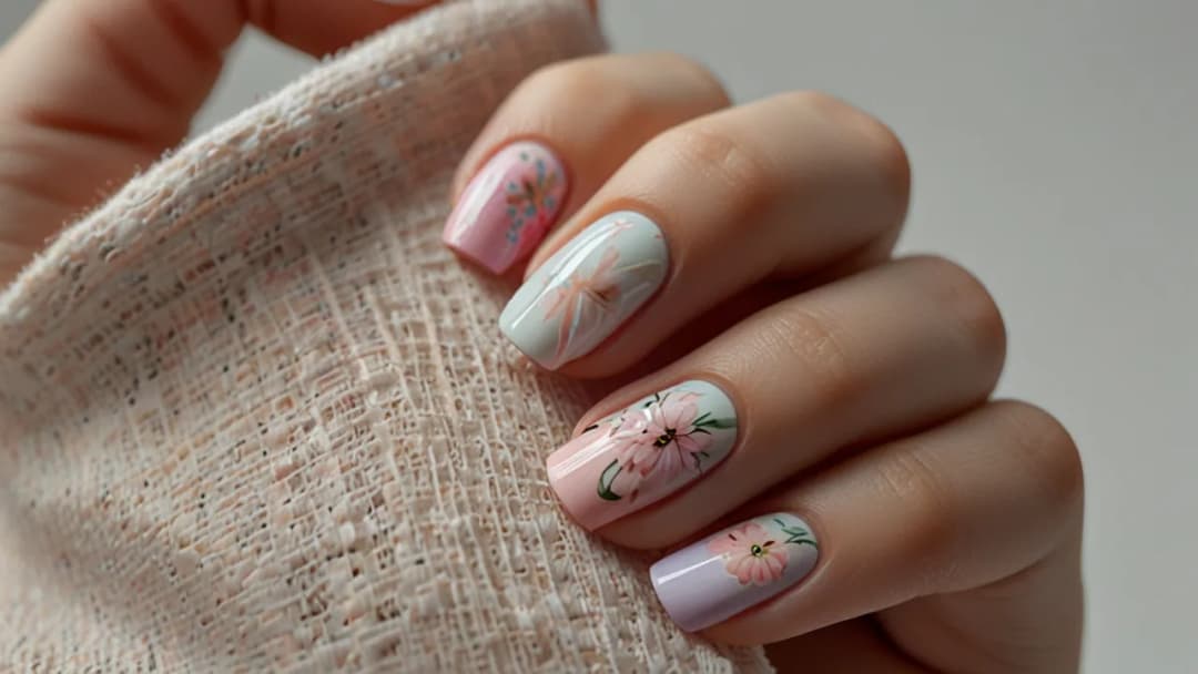 Krótkie jasne paznokcie! 7 wiosennych trendów, które Cię oczarują