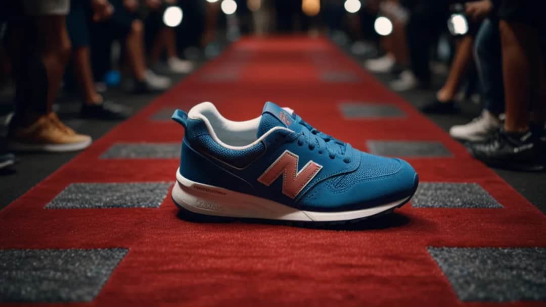 Dlaczego niebieskie buty New Balance stały się obsesją celebrytów?