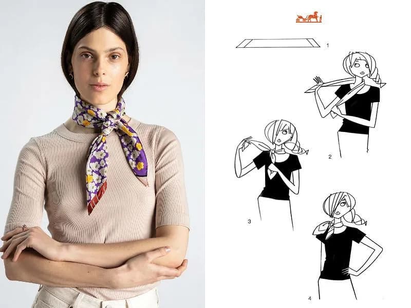 Jak wiązać apaszkę w stylu retro - tajniki efektownych stylizacji vintage