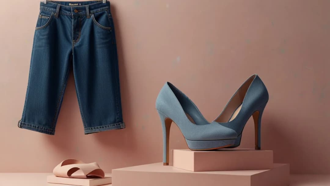 Jeansowe szpilki: Moda na pograniczu kiczu czy genialna stylizacja?