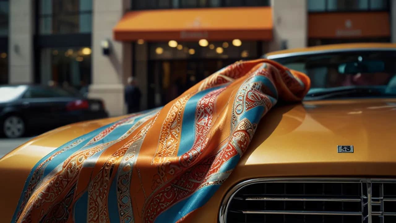 Czy apaszka Hermes kosztuje tyle co używany luksusowy samochód?